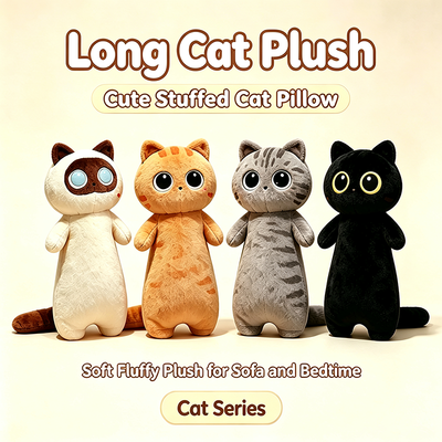 Cute Long Cat Plush