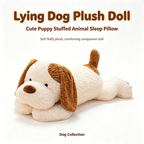 Lying Dog Plush Doll