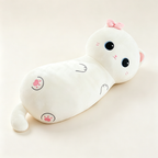Long and cute cat throw pillow team