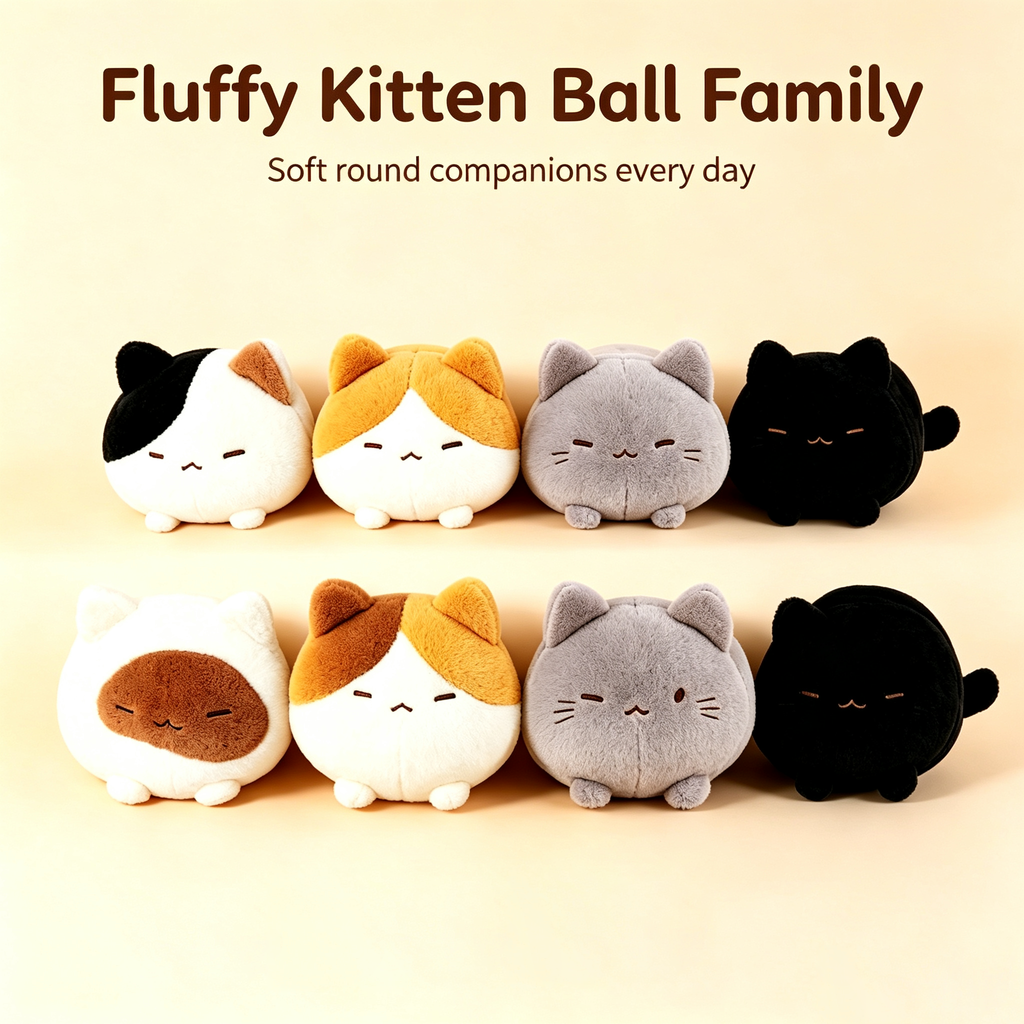 The fluffy cat family of Tuanzi