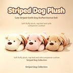 Striped Dog Plush