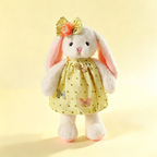 Butterfly-skirt lop-eared rabbit dream team
