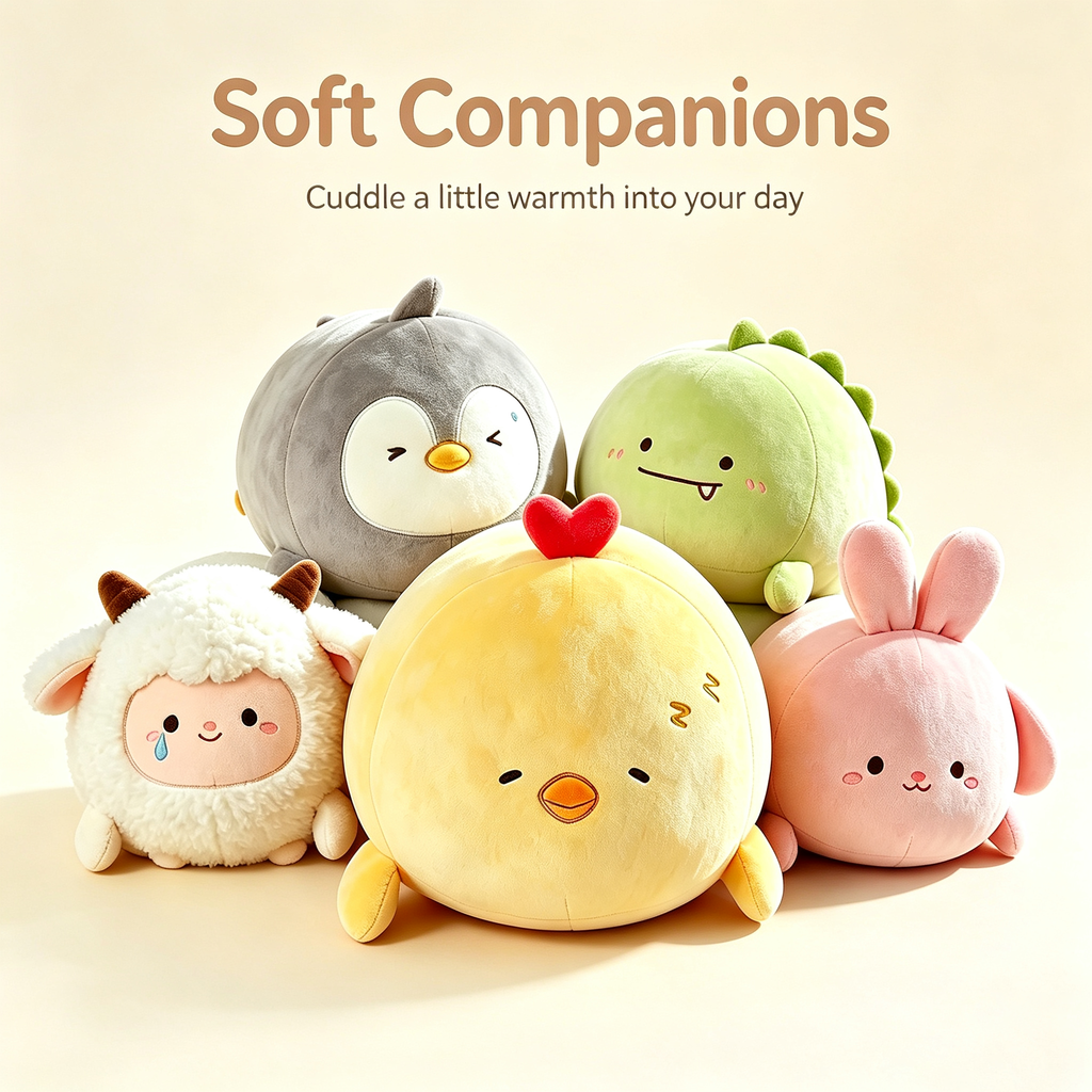 Soft and cute companion
